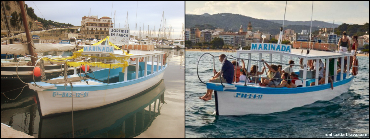 Fishing boat, a fishing boat from the Costa Brava.